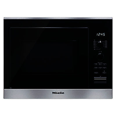 Miele M6022SC Built-In Microwave, Clean Steel Miele M6022SC Built-In Microwave, Clean Steel